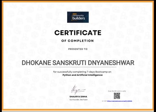 Certificate 2
